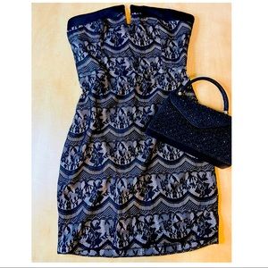 Justfab strapless dress🖤